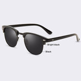 2019 Best Get Buy Offer Deals eyewear Black Clubmaster Sunglasses - Eternal Pine