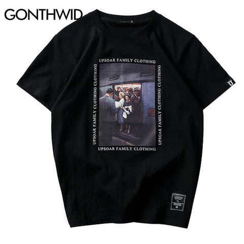 Painting Printed on Tee