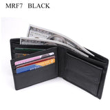 Black Brown Leather Wallet