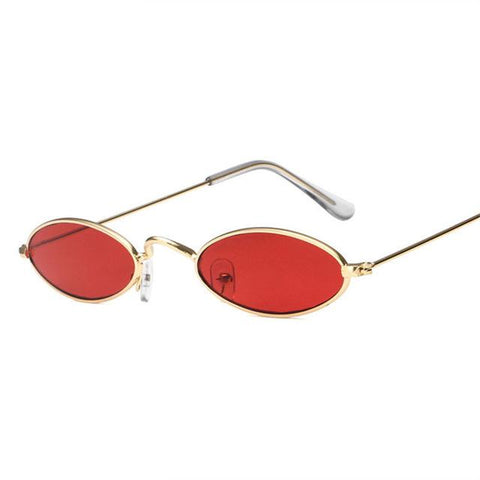KUJUNY Small Oval Sunglasses