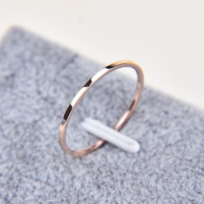 Rose Gold Finger Ring